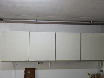 Opbergkasten / keukenkastjes 4 deuren en 2 planken