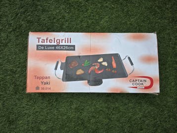 Captain Cook Tafelgrill De Luxe 46x26cm Teppan Yaki