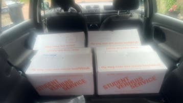 4 dozen verhuisdozen vol met boeken