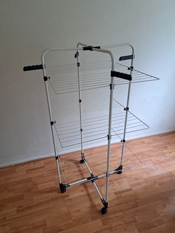 Gratis: Droogrek op wieltjes