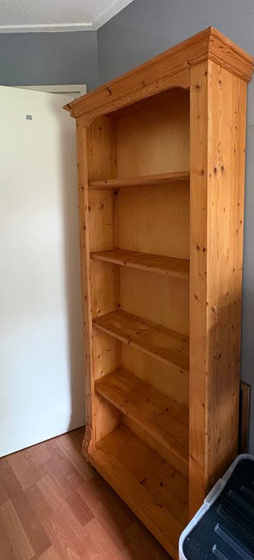 Gratis Grenen boekenkast