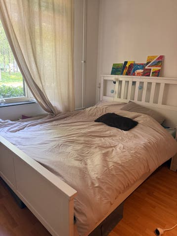 Tweepersoonsbed 140x200 met matras (ook los)