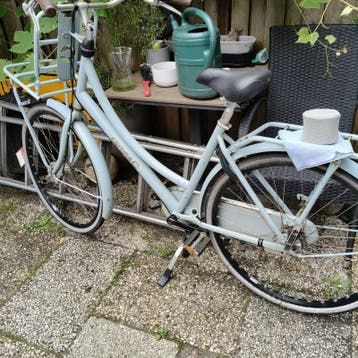 Cortina C fiets met mankementen