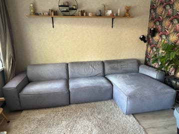 Zsm ophalen! Gratis Grijze Hoekbank met Loungegedeelte