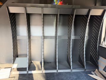 GRATIS Tegeldisplay / Tegelrek voor showroom/presentatierek