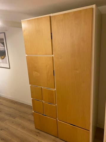 Kledingkast 58x110x200 cm