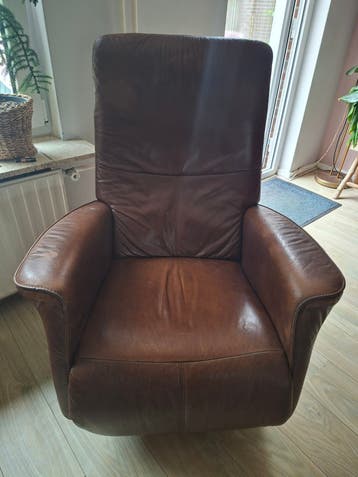 Lederen fauteuil