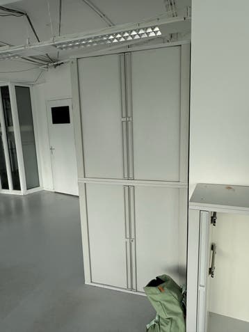 Archiefkast met roldeuren - Grijs