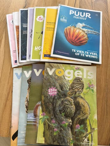Tijdschriften Vogels en Puur natuur