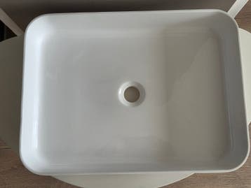 Grote wastafel badkamer