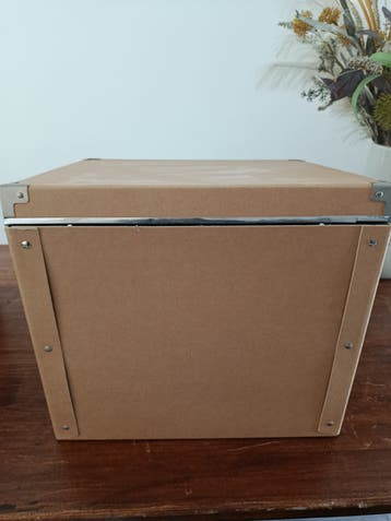 2x Opbergboxen met deksel - 30x32.5x37cm