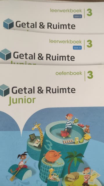 Grote partij Getal & Ruimte Junior schoolboeken