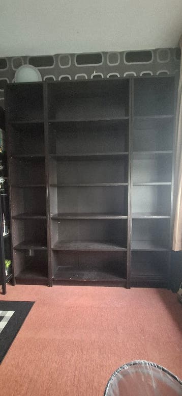 3 Billy Boekenkasten van Ikea - Gratis