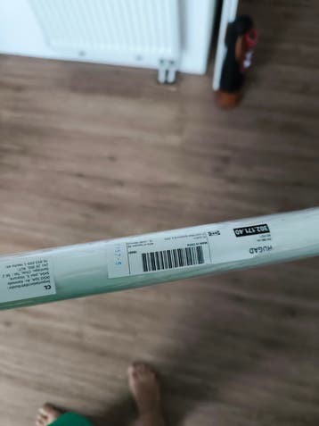IKEA HUGAD Gordijnroede 210-385 cm