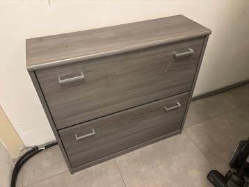 Schoenenkast met 2 lades - gratis ophalen 8 juli
