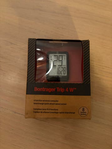 Bontrager Trip 4W Draadloze Fietscomputer
