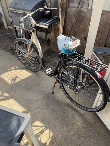 GRATIS: Opknap Damesfiets met lage instap caferacer