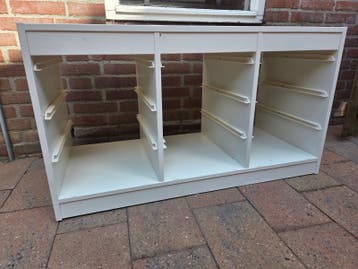 Ikea Trofast kast met gebruikerssporen (zonder bakken)