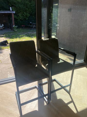 Gratis barkrukken set van 2