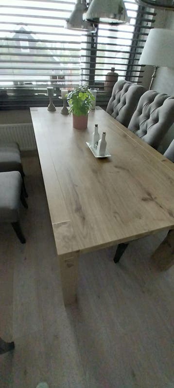 Zware eettafel Trendhopper 190x90 cm