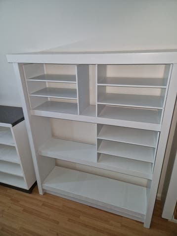 Kast ( zelf gemaakt) uitneembare kleine vakjes h75xl51b32