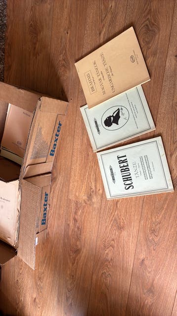Piano muziekboeken