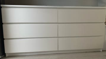 Gratis af te halen: 2x ikea MALM ladekast