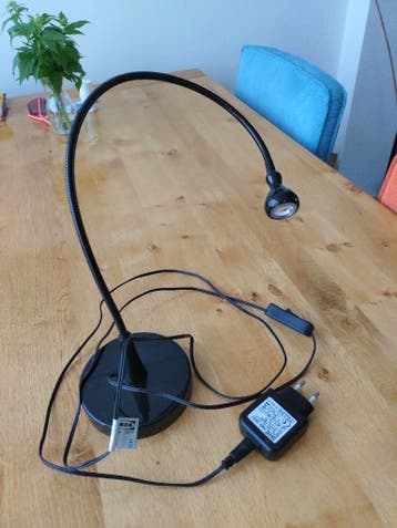 Bureaulampje Ikea Jansjö met stekker