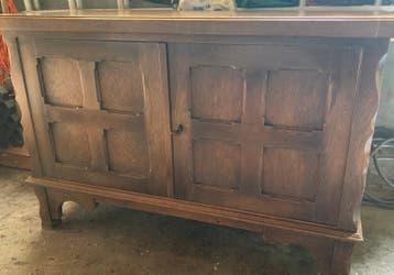 Eiken dressoir (gratis af te halen!)