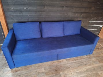 Vandaag = gratis! Ikea Friheten Slaapbank Donkerblauw