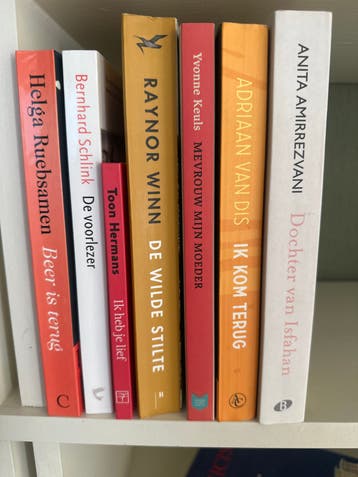 Diverse boeken van bekende auteurs