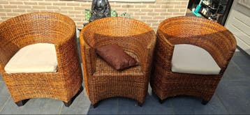 Rotan stoelen