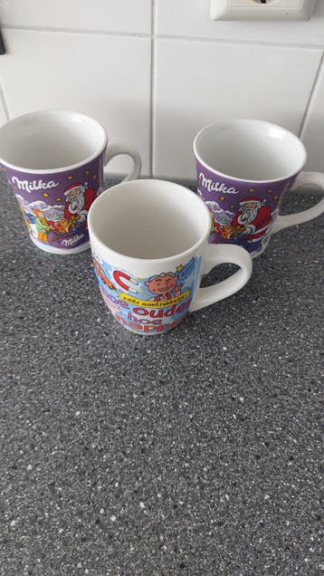 Milka en 'Hoe ouder hoe gekker' mokken