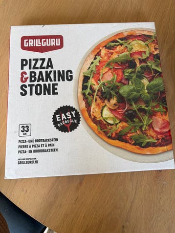 Pizza en baking stone 33cm