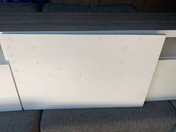 Kast wit- TV-meubel met lades