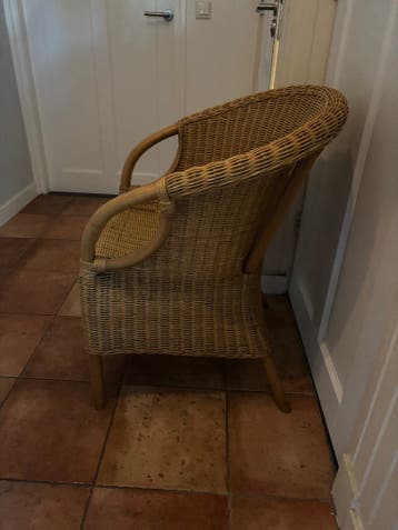 Rotan stoel
