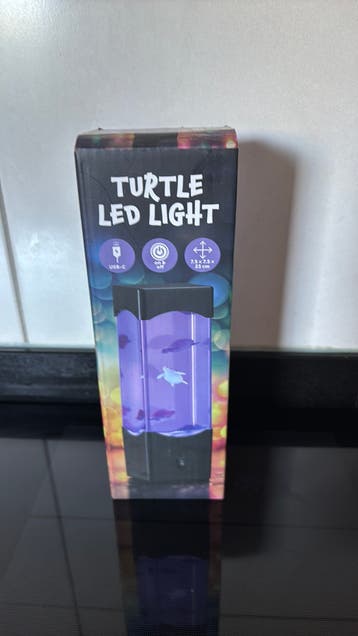 Turtle led light / leuk voor kinderen