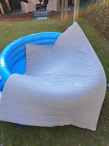 Gratis af te halen bedtopper 140x200cm (uitwasbare hoes)