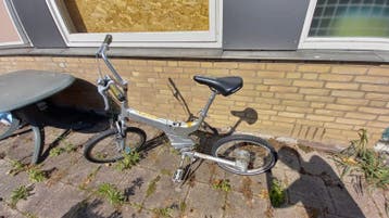 Transit fietsje met riemaandrijving - gratis af te halen
