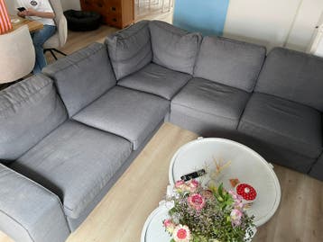 Kivik hoekbank van de ikea Gratis