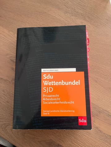 Sdu Wettenbundel SJD 2020-2021 - Privaat-, Arbeids- & Sociaa