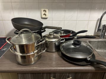 Uitgebreide pannenset: alles in één keer halen!
