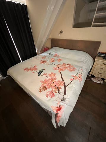 Boxspring 210x180cm gratis!