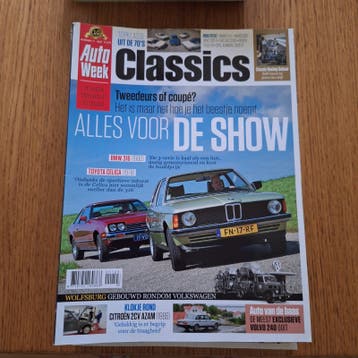 Gratis ophalen. Autoweek Classics Tijdschriften Collectie