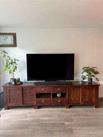 GRATIS!! VANDAAG OPHALEN! groot houten tv-meubel