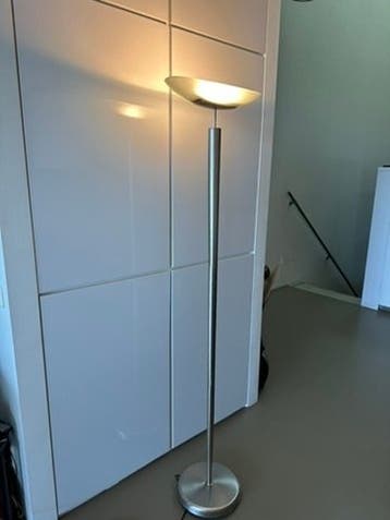 Staande Vloerlamp RVS 180cm