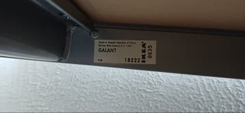 GRATIS IKEA Galant Hoekbureau - Beige/Hout