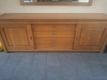 Nu gratis af te halen Dressoir + spiegel Service kast !!