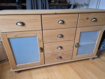 Houte dressoir/kast