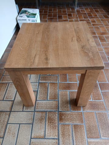Massief Eiken Hoektafel - Robuust en Stijlvol